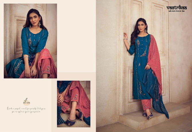  Mayra 1 Fancy Festive Wear Chinon Silk Readymade Suit Collection